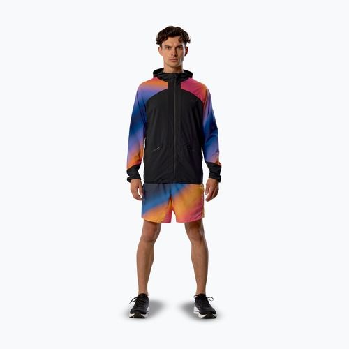 Men's Mizuno Active Alpha Hodded yuuyake running jacket