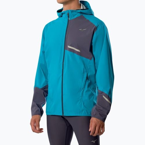 Men's Mizuno Waterproof 20K ER capri breeze running jacket