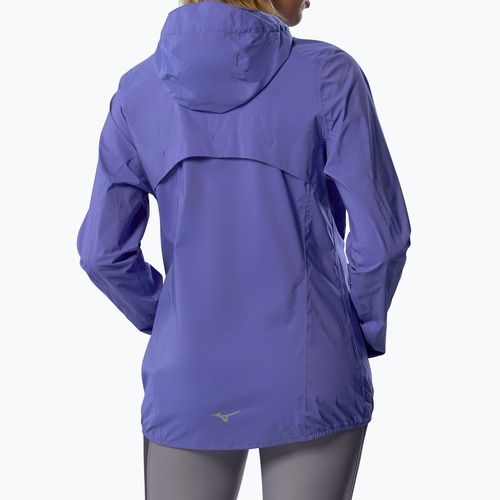 Women's running jacket Mizuno Waterproof 20K ER iris bloom