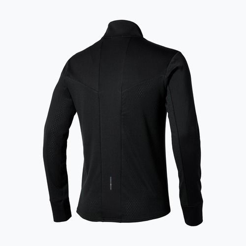 Men's Mizuno Active Warm Half Zip running longsleeve black