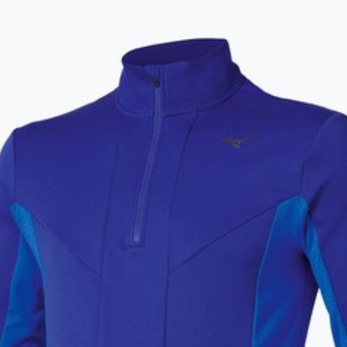 Men's running longsleeve Mizuno Active Warm Half Zip sodalite blue