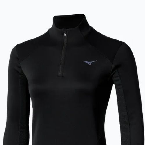 Women's running sweatshirt Mizuno Active Warm Half Zip black
