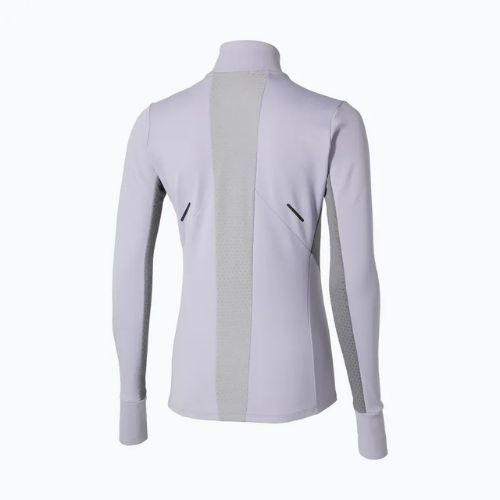 Women's running sweatshirt Mizuno Active Warm Half Zip icelandic blue