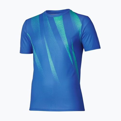 Men's Mizuno Core Graphic Tee princess blue running shirt