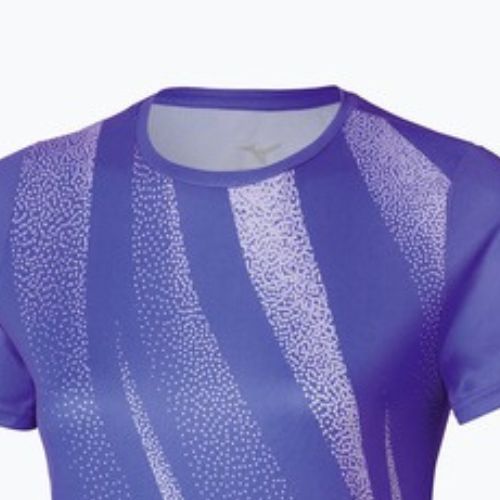 Women's running shirt Mizuno Core Graphic Tee iris bloom