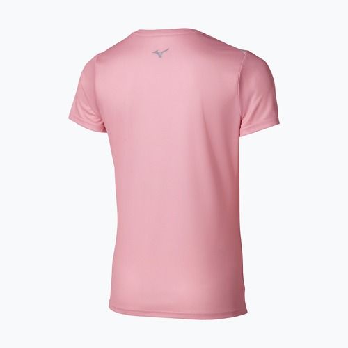Women's running shirt Mizuno Core Graphic Tee bleached mauve