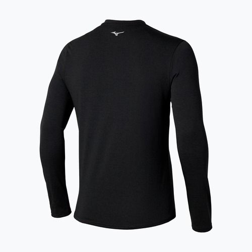 Men's running longsleeve Mizuno Core Impulse Half Zip Tee black