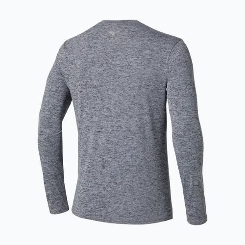 Men's Mizuno Core Impulse Half Zip Tee quicksilver running longsleeve