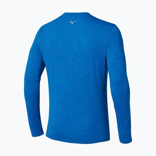 Men's running longsleeve Mizuno Core Impulse Half Zip Tee princess blue
