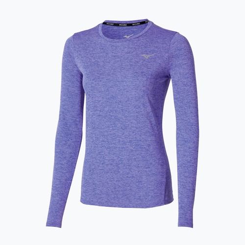 Women's running longsleeve Mizuno Core Impulse Tee iris bloom