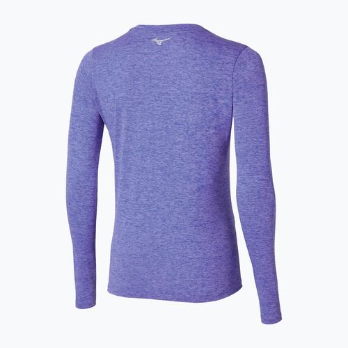 Women's running longsleeve Mizuno Core Impulse Tee iris bloom