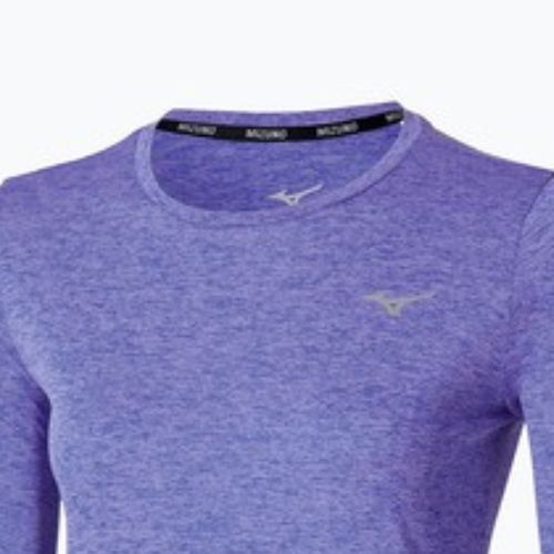 Women's running longsleeve Mizuno Core Impulse Tee iris bloom