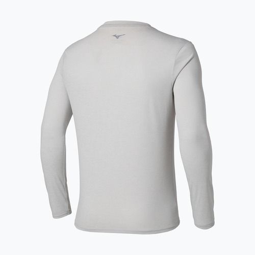 Men's Mizuno Core Impulse Tee vapor silver running longsleeve
