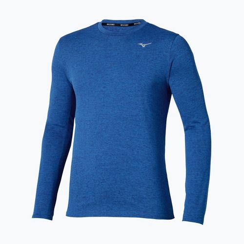 Men's running longsleeve Mizuno Core Impulse Tee sodalite blue