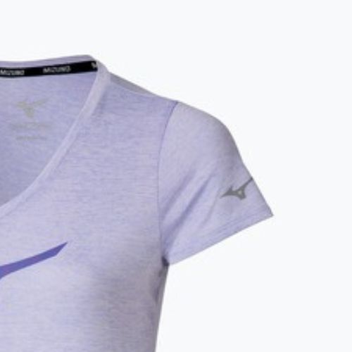 Women's running shirt Mizuno Core Runbird Tee icelandic blue