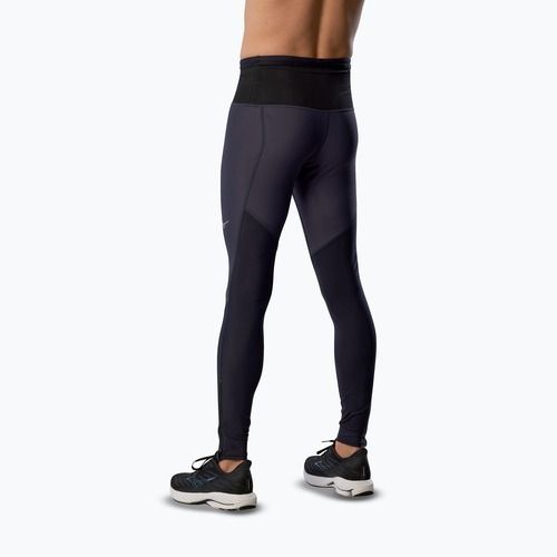 Men's running leggings Mizuno Trail Multipocket Long odyssey gray