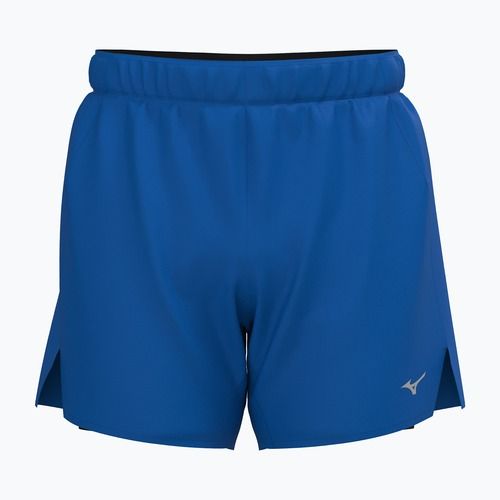 Men's Mizuno Core 5.5" 2IN1 running shorts princess blue