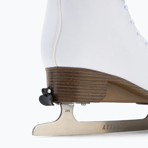 Children's figure skates Attabo Oli adjustable white