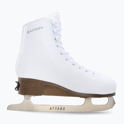 Children's figure skates Attabo Oli adjustable white