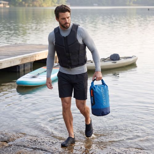 Water resistant bag AQUASTIC Dry Bag 8 l Nylon/TPU blue
