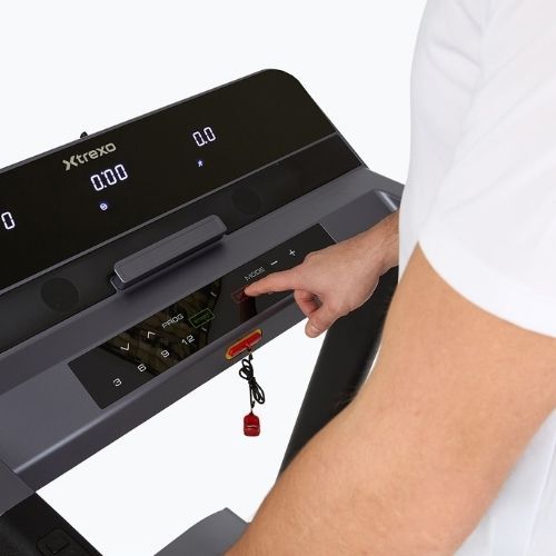 Electric treadmill XTREXO X450 black
