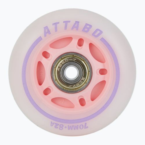 ATTABO Flashled M pink rollerblade wheels