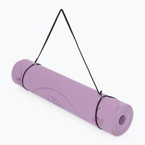 Yoga mat XTREXO EcoGrip 6mm purple