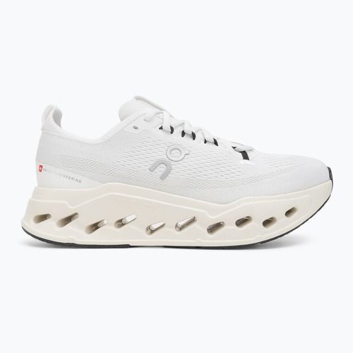 Men's On Cloudsurfer Max Wide white/white running shoes