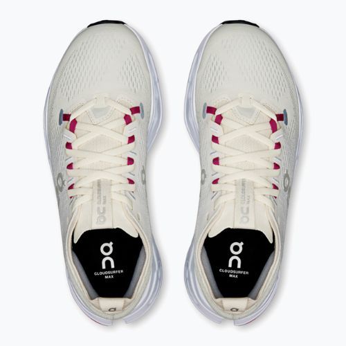 Women's On Cloudsurfer Max ivory/arctic running shoes