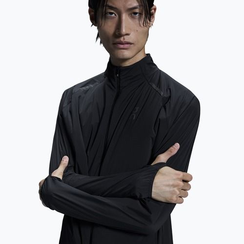 Men's running jacket On Weather Inulated black
