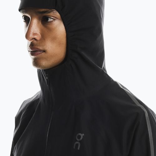 Men's running jacket On Performance black
