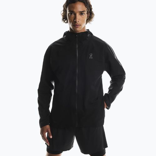 Men's running jacket On Performance black