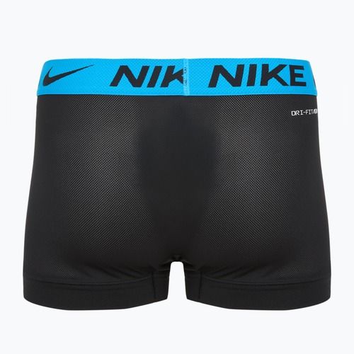 Nike Dri-FIT Cotton Trunk men's boxer shorts 3 pairs black mint foam/blue hero/bright ceramic wb