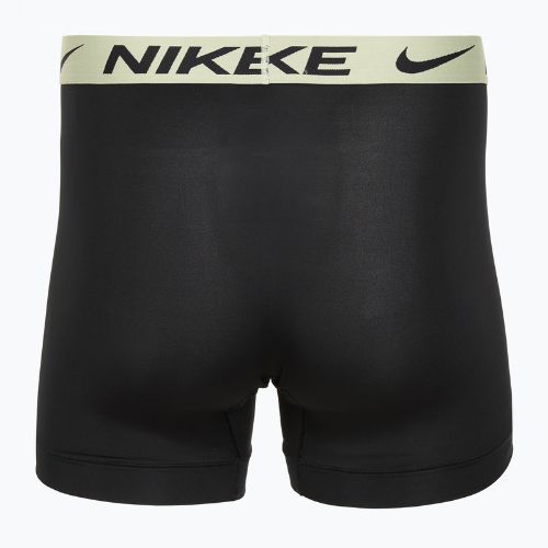 Men's Nike Dri-Fit Essential Micro Boxer Brief 3 pairs blk washed coral/olive aura/abrtract blue edge wb