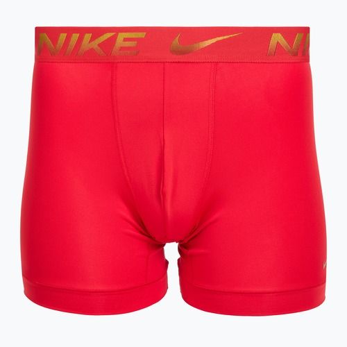 Men's boxers Nike Dri-Fit Essential Micro Boxer Brief 3 pairs university red/black/black metallic grdient wb