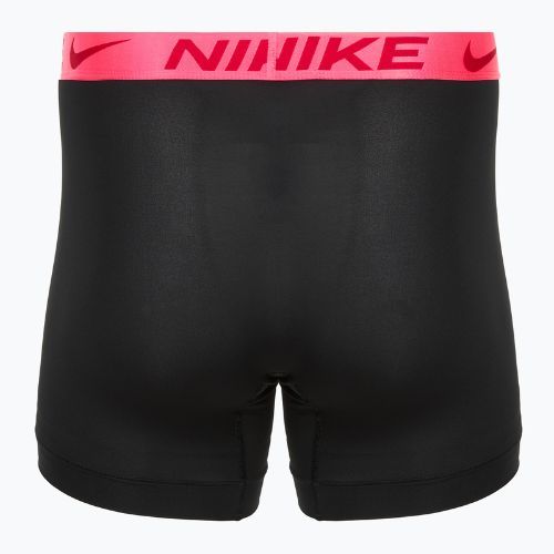 Men's Nike Dri-Fit Essential Micro Boxer Brief 3 pairs black hyper pink/uni red/black high shine wb