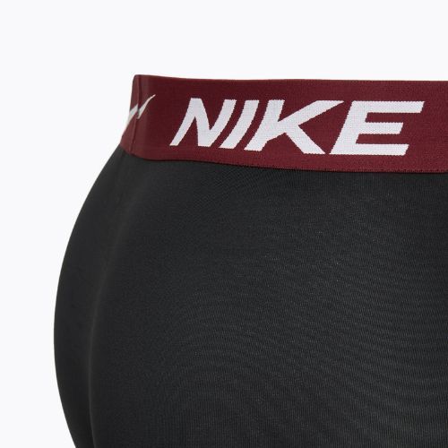 Men's boxer shorts Nike Dri-Fit Essential Micro Trunk 3 pairs black university gold/deep night/dark team red wb