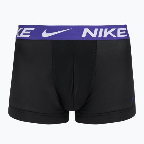 Men's boxer shorts Nike Dri-Fit Essential Micro Trunk 3 pairs black university gold/deep night/dark team red wb