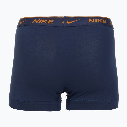 Men's Nike Everyday Cotton Stretch Trunk boxer shorts 3 pairs light crimson/midnight navy/black