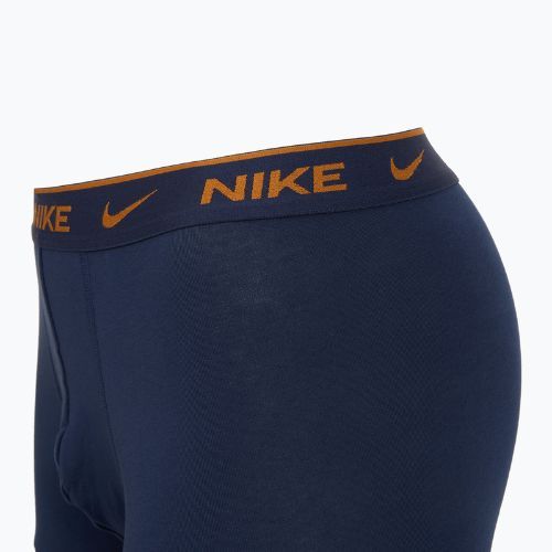 Men's Nike Everyday Cotton Stretch Trunk boxer shorts 3 pairs light crimson/midnight navy/black