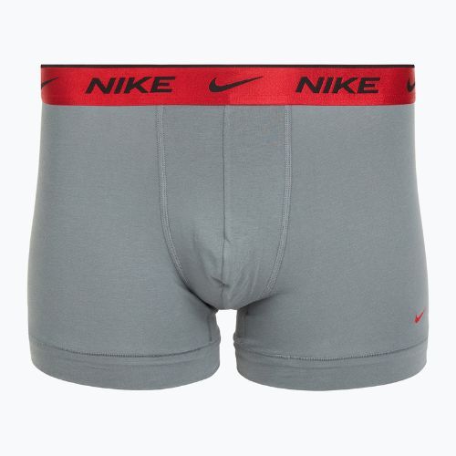 Men's boxer shorts Nike Everyday Cotton Stretch Trunk 3 pairs blk mt airmx wb/uni red/clear grey high shine wb