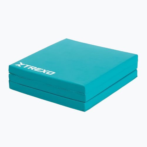 TREXO folding gymnastics mattress 180 x 60 x 5 cm green