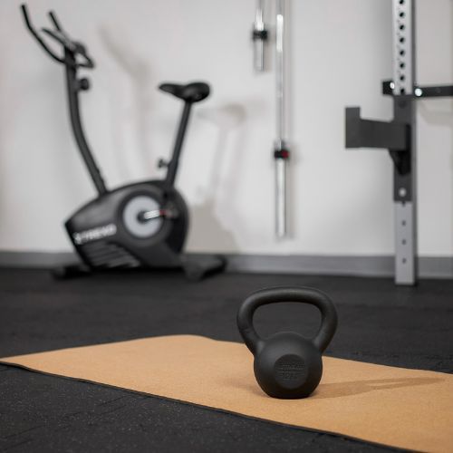 Cast-iron kettlebell TREXO 12kg black