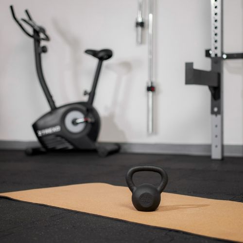 Cast-iron kettlebell TREXO 6kg black