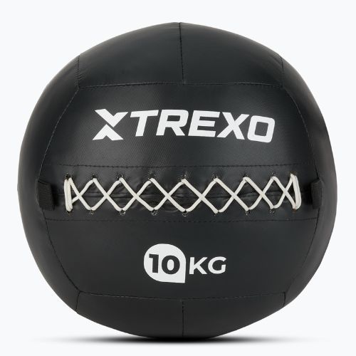Medicine Ball TREXO Wall Ball 12 kg black