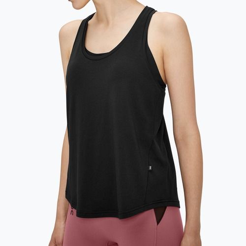 Women's Running T-shirt On Focus Top black