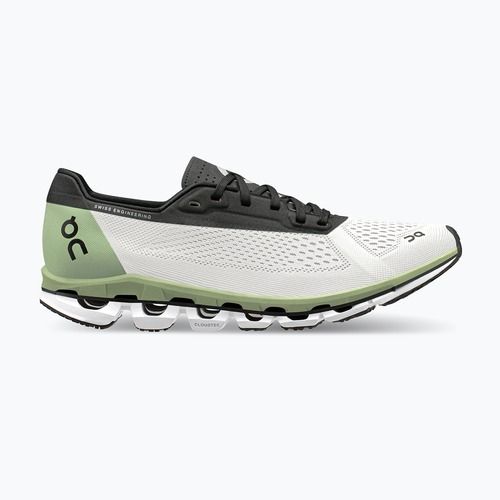Women's On Cloudboom white/black running shoes