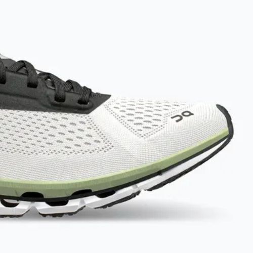Women's On Cloudboom white/black running shoes