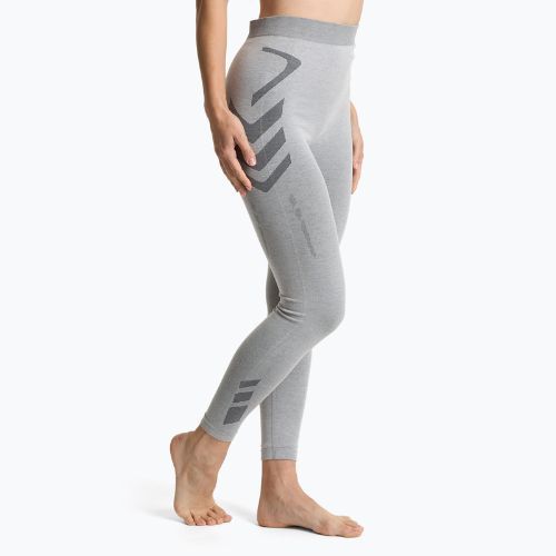 Women's thermal sweatshirt KADVA ALPINESTEP BAMBOO THERMO LIGHT PLUS seamless grey