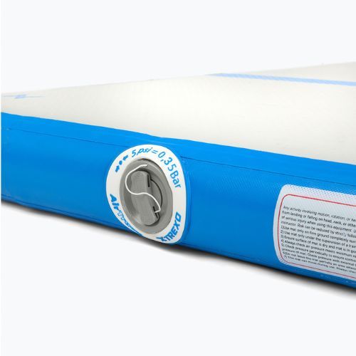 Gymnastics airtrack TREXO 400 x 10 cm white